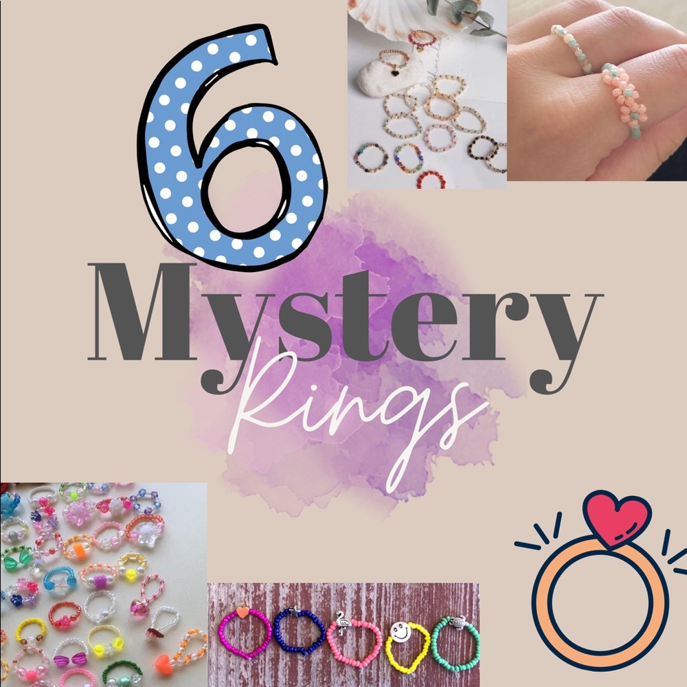 6 mystery rings